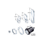 TIM-C143CB, THREADED BARREL CAM LOCK KIT