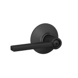 Schlage F40 Grade 3 Privacy Lock, Latitude Lever, 622 Matte Black