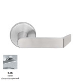 Schlage L9080 Electrified Mortise Lock, Fail Secure, 06 Lever, A Rose (2-1/8" Diameter), 626 Satin Chrome Less Cyl