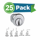 National C8730-25PK, Mailbox Lock Inside Use, Multiple Cams - 25 Pack