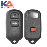 KeylessAuto RK-TOY-310, Remote, Toyota 3 Button, FCC HYQ12BAN, ( RKE-TOY-3B3 ), Keyless Auto