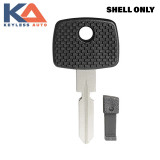 KeylessAuto TS HU39, Transponder Key Shell, Mercedes 4-Track, HU39-GTS, Keyless Auto