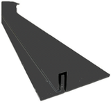 ENT-ELP-37S1B, OUTSWING INTERLOCKING, 37" STEEL, BLACK, 2-3/8W