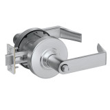 Schlage PC40 Grade 1 Privacy Cylindrical Lock, Rhodes Lever, 626, 2-3/4" Backset, ANSI Strike