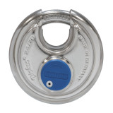 Abus 24IB/70 KA EE0198, Original ABUS Diskus Padlock, 2-3/4" Wide, 25/64" Diameter Shackle, Keyed Alike