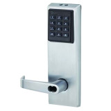 Best 9KZ-37DV15-KP-S3-626, 9KZ EZ Series Electronic Keypad Lock, Lever Style 15, 2-3/4" Backset, S3 ANSI Strike, 626 Satin Chrome Finish, Less SFIC Core