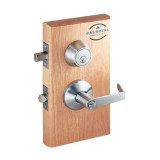 Cal Royal JHIL-00-26D-234 Grade 2 Interconnected Lock, Double Locking Entrance Lever, C Keyway, 2-3/4" Backset