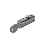 CHI-C5001LP-KD, 1 3/4 FILE CABINET LOCK, ROUND BOLT, KD