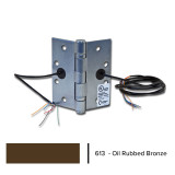 Command Access ETH4W4545-613 Energy Transfer Hinge, 4.5" x 4.5", 4 Wire 26ga, 71005 CH-BB79, Dark Bronze