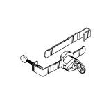 CompX Fort MFWSG23000-KA217, Single Bitted Showcase Lock, Keyed Alike 217