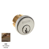 Schlage 30-001F-613-118, 1-1/8" Mortise Cylinder, Schlage F Keyway, L Cam