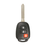 Ilco Look-Alike RHK-TOY-3BH3, Integrated Key, Toyota 3 Button, H Transponder, FCC HYQ12BDM