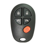 Ilco Look-Alike RKE-TOY-5B1, Remote, Toyota Sienna 5 Button Keyless Entry, FCC GQ43VT20T