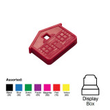 LUC-16200, HOUSE KEY CAPS - ASST (100/DIS.BX)