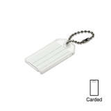 LUC-20102, KEY TAG W/ CHAIN - ASST (2/CD)