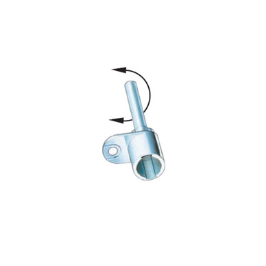 Post Lock File TIM-D101CB, SINGLE HOLE POST LOCK - R&H Security Hardware