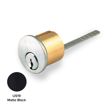 Sc Keyway GMS R118-SC-19, Rim Cylinder, Schlage C Keyway, 19 Matte Black - R&H ...