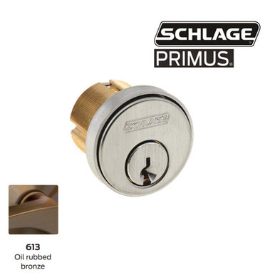 Lockmasters. GMS 1-1/8 Rim Cylinder; Schlage C Keyway: R118SC4A2