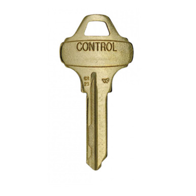 Schlage 35-003-C123 Everest Control Key Blank, Do Not Duplicate, C123 ...
