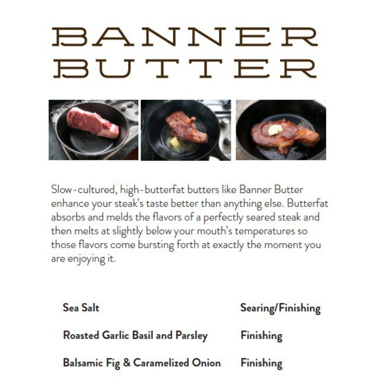 Grill Lovers Collection Pack of 6 Banner Butter