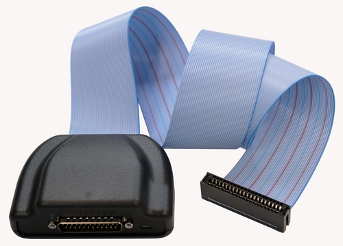 RS-232 Serial cable with housing, for Radio Shack TRS-80 RS-232-C Interface