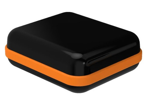 SERPAC NEMA4X / IP67 Pocket Enclosure, Black with orange band, CX20ABKANO SERPAC NEMA4X / IP67 Pocket Enclosure, Black with orange band, CX20ABKANO