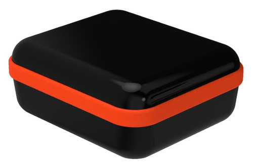 SERPAC NEMA4X / IP67 Pocket Enclosure, Black with red band, CX26ABKAOR SERPAC NEMA4X / IP67 Pocket Enclosure, Black with red band, CX26ABKAOR