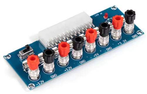 XH-M229 Power Board for ATX Computer PSU, with switch and fuses