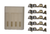 4-Pin Power Connector for 3.5 Inch Floppy/Gotek Drives, 4 (+ 1 Spare) Terminals
