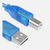 USB Cord Cable Type A to B for Uno, USBTinyUSB etc. (approx 1 ft overall)