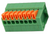 Spring Clamp Terminal Block, 8-position, KF141V Style