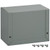 Gray Aluminum Wall Mount Utility Enclosure, 4x2.2x3", Hammond 1411F