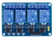 4 Channel Relay Module, 5V DC, Optoisolated, for 5V, 3V, 3.3V Microcontrollers
