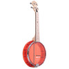 NEW GOLD TONE LITTLE GEM BANJOLELE - RUBY