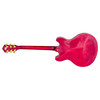 2001 WASHBURN HB-35 - WINE RED WITH OHSC