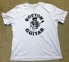 NEW BOSTON GUITAR T-SHIRT - WHITE