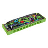 NEW HOHNER GREEN DRAGON TAGGED HARMONICA - KEY OF C