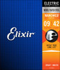 ELIXIR NANOWEB .009-.042 ELECTRIC STRINGS