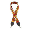 HENRY HELLER VINTAGE SERIES JACQUARD BANJO STRAP - ORANGE/TAN