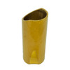 THE ROCK SLIDE POLISHED BRASS LARGE GUITAR SLIDE 