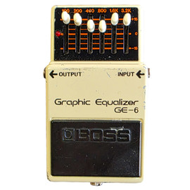 BOSS GE-6 GRAPHIC EQUALIZER - MADE IN JAPAN