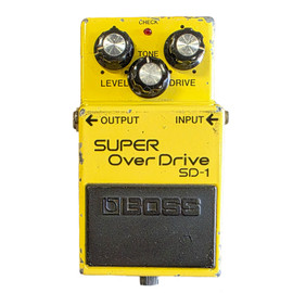 BOSS SD-1 SUPER OVERDRIVE - BLACK LABEL - MADE IN JAPAN
