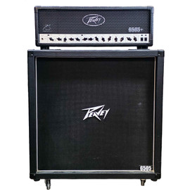 PEAVEY 6505+ 120W AMP WITH 6505 STRAIGHT 4x12 & FOOTSWITCH