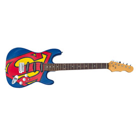 SUPERMAN S-STYLE "STRAT"  - SIX FLAGS PROMOTIONAL