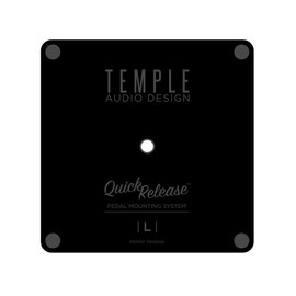 NEW TEMPLE AUDIO DESIGN TQR-L QUICK RELEASE PEDAL PLATE - LARGE