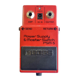 BOSS PSM-5 POWER SUPPLY AND MASTER SWITCH