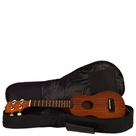 NEW KALA STANDARD UKULELE GIG BAG W/ LOGO - SOPRANO