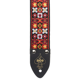 ACE VINTAGE X'S & O'S GUITAR STRAP