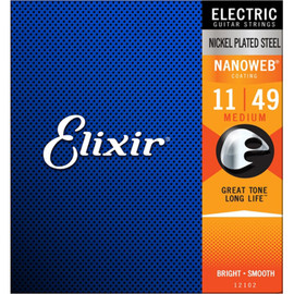 ELIXIR NANOWEB .011-.049 ELECTRIC STRINGS