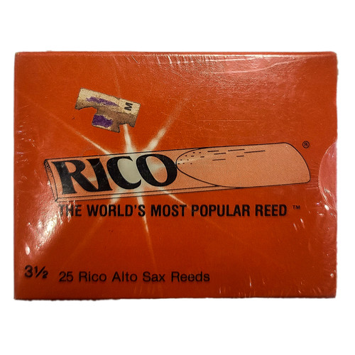 RICO ALTO SAX REEDS #3.5 BOX OF 25